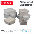 76 Sizes polyester wall-mounting enclosures box waterproof IP65 abs plastic mount db box electrical electric flanged housing